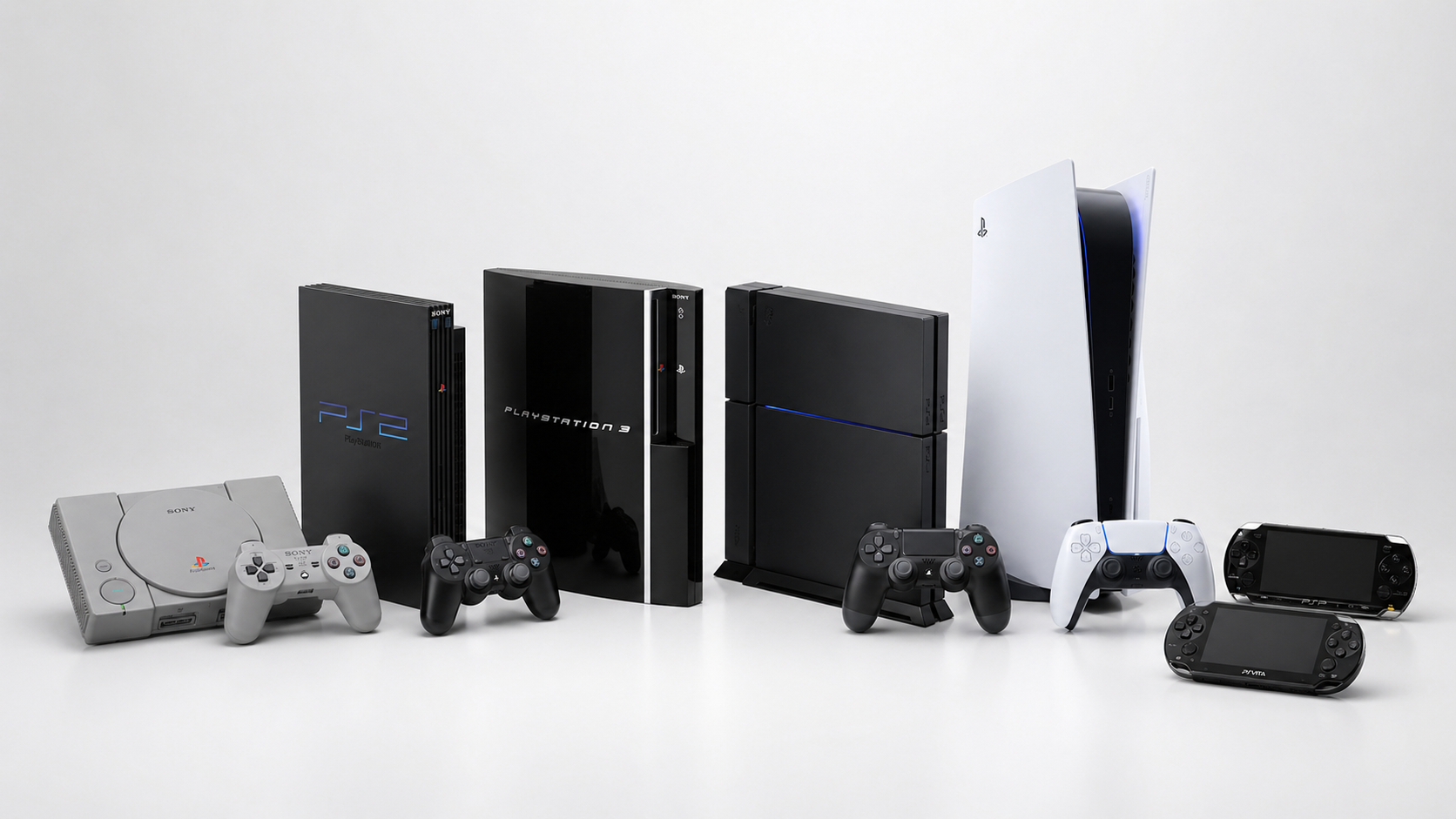 Univers PlayStation : PS1, PS2, PS3, PS4, PS5, PSP et PS Vita